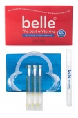 Профессиональное косметическое отбеливание Belle 6%(Бэль) для чувствительных зубов, для ламповой активации, с бесплатной доставкой в стоматологии